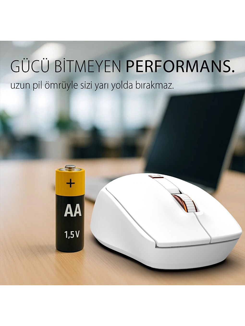 IWM-244RB 2.4ghz Kablosuz Optik Mouse Ergonomik Tasarım Sessiz Tuşlar, 6d Fonksiyon | 800-1600 Dpı-7