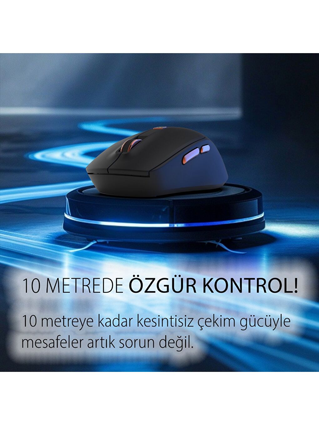 IWM-244RS 2.4ghz Kablosuz Optik Mouse Ergonomik Tasarım Sessiz Tuşlar, 6d Fonksiyon | 800-1600 Dpı-4