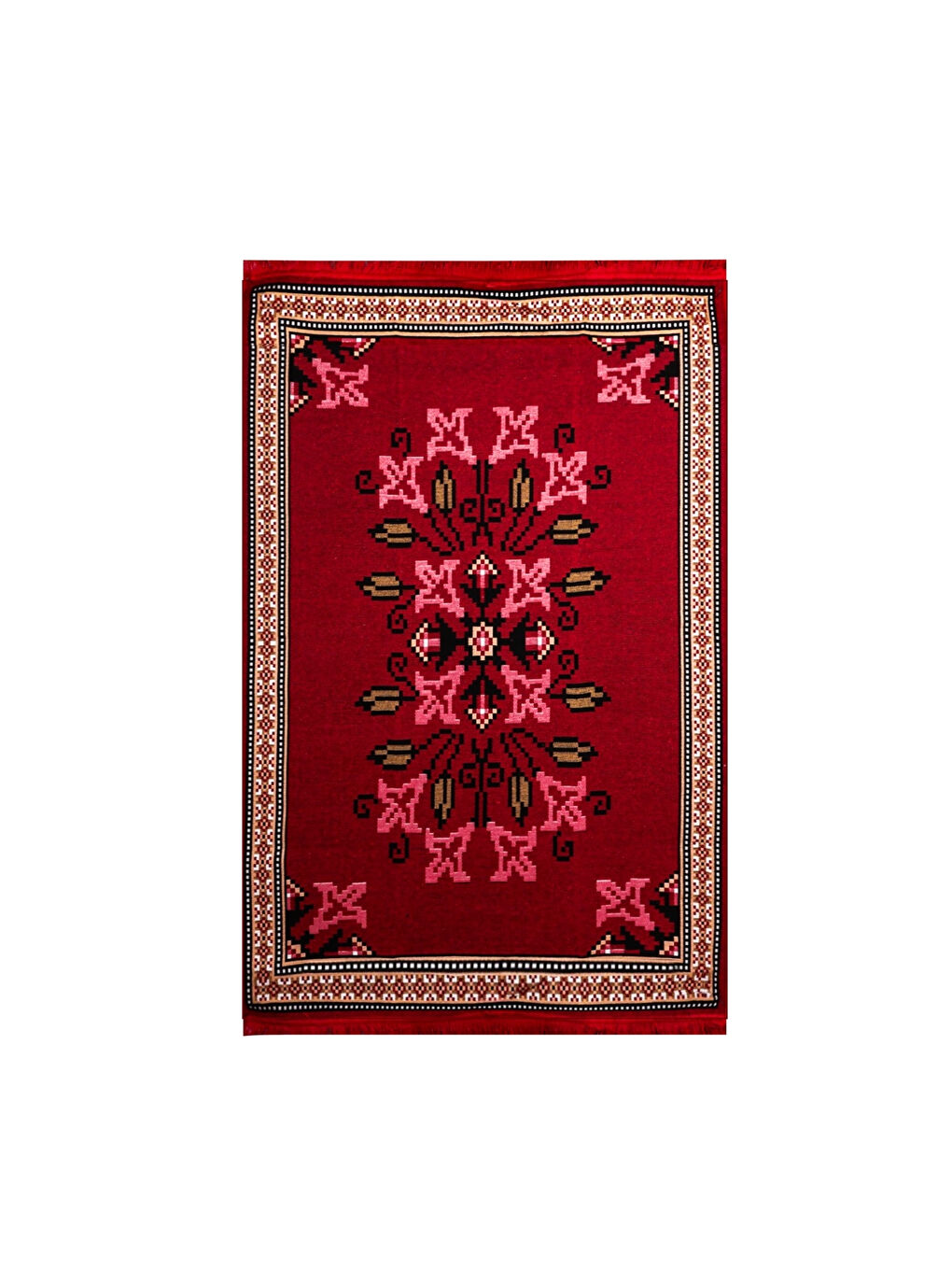 Karışık Kilim, Makinede Yıkanabilir, Etnik Desenli, 120*180 cm, SA25PY