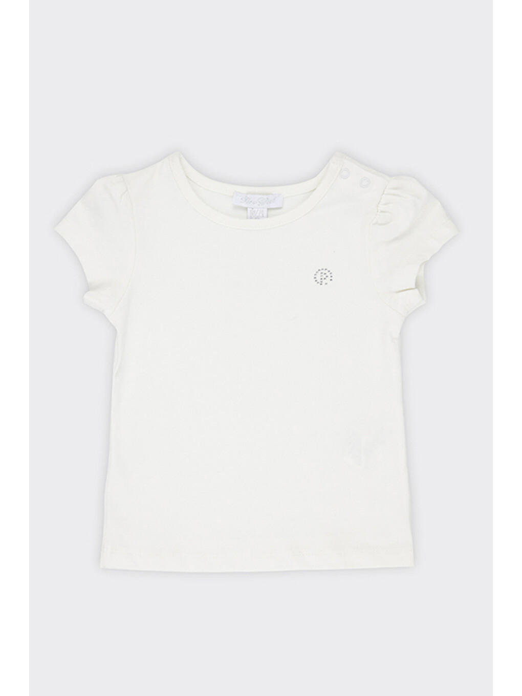 Kız Bebek Basic Ekru Body-1