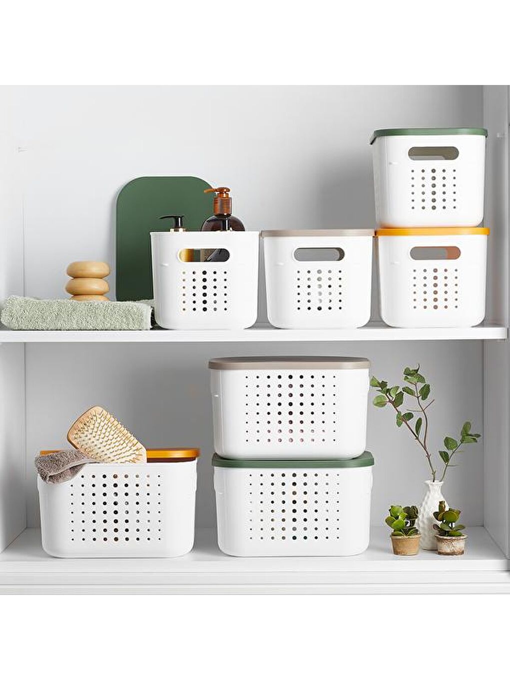 Karışık Plastik Bubble Saklama Kutusu - Asorti