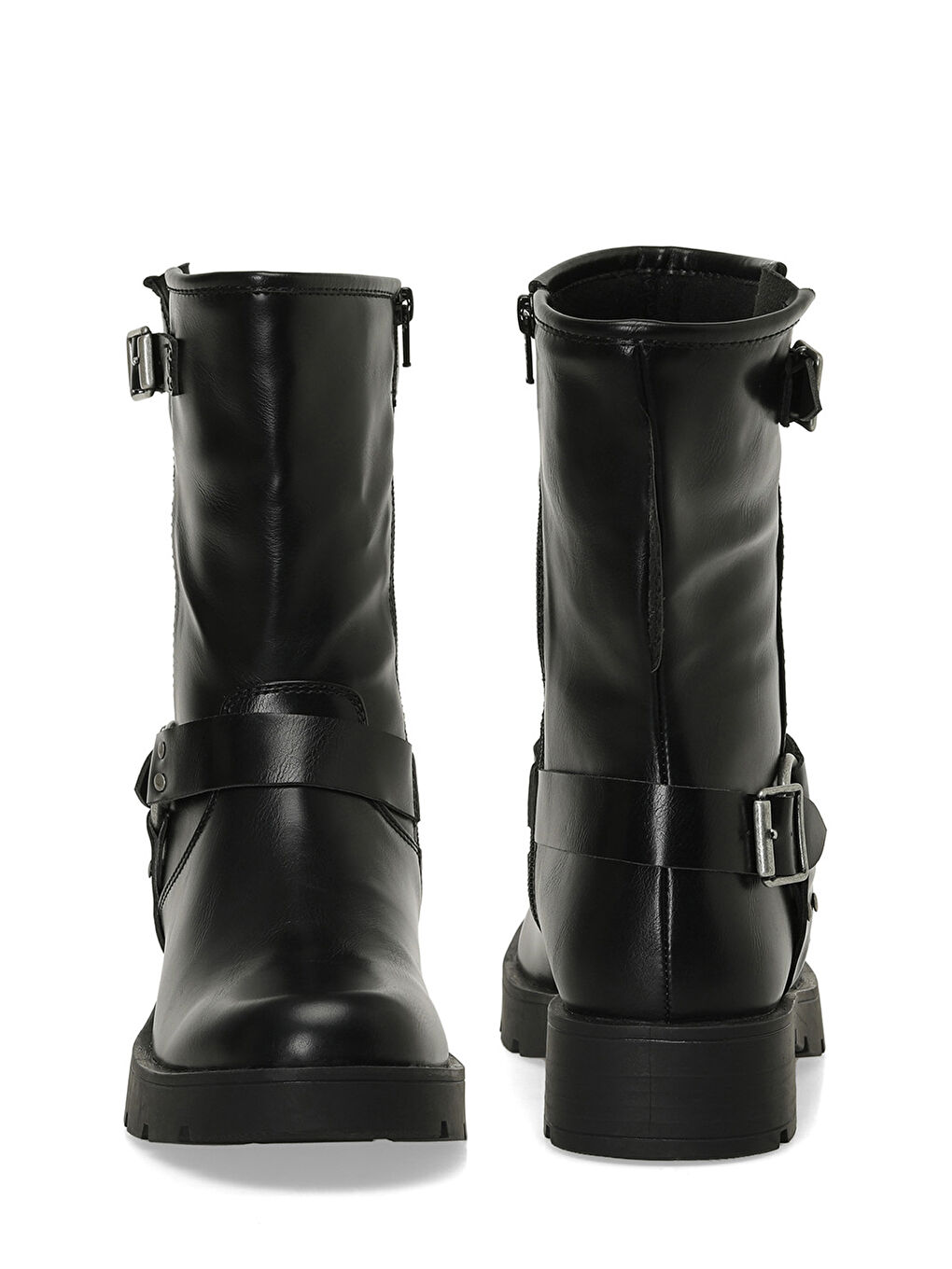 324667.Z 4PR Siyah Kadın Biker Bot-4