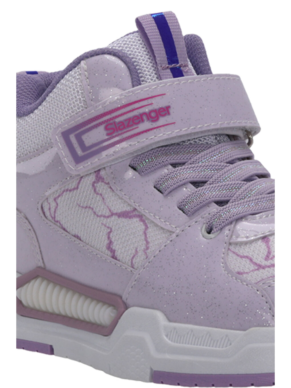 NOMINAL Kız Çocuk Beyaz / Lila Günlük Spor Ayakkabısı-3