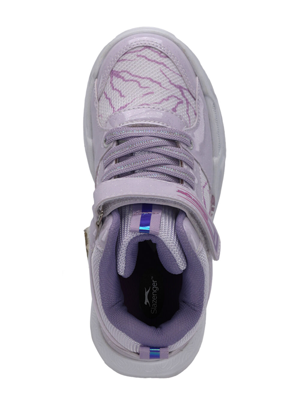 NOMINAL Kız Çocuk Beyaz / Lila Günlük Spor Ayakkabısı-4