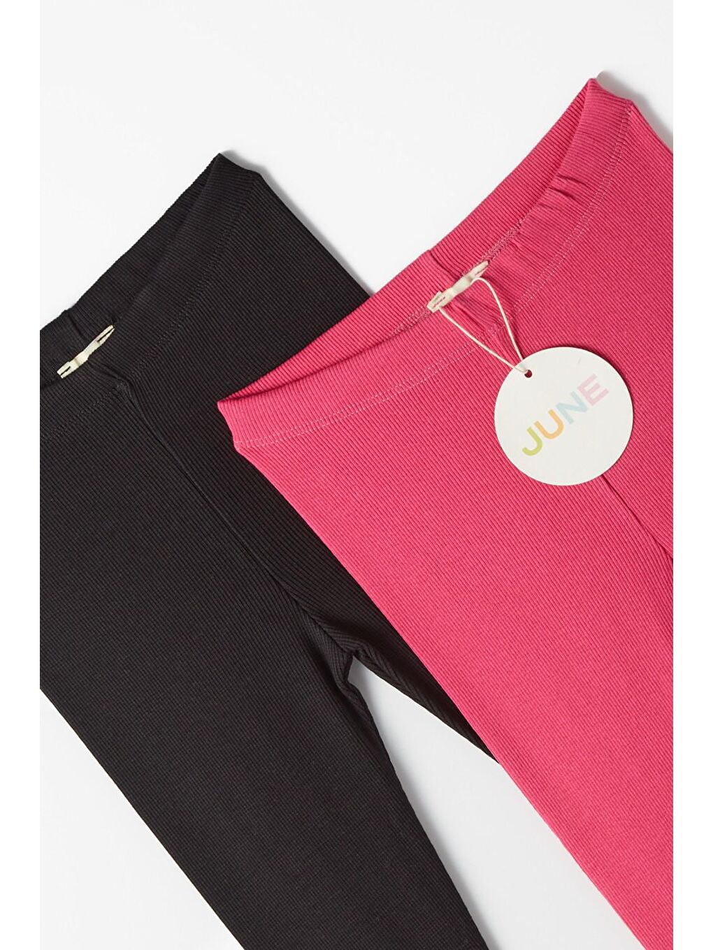 Siyah Kız Çocuk 2'li Kaşkorse Tayt-1