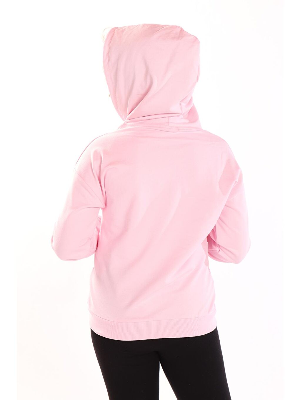 Toontoykids Açık Pembe Kız Çocuk Baskılı Sweatshirt - 1