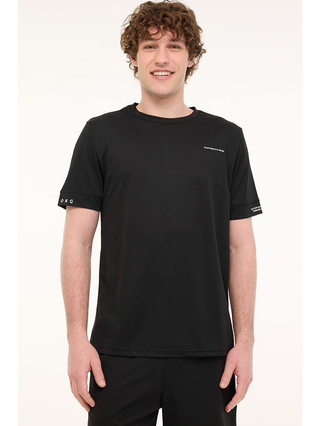 ML PAULX 11ATL104 5FX Siyah Erkek Kısa Kol T-Shirt