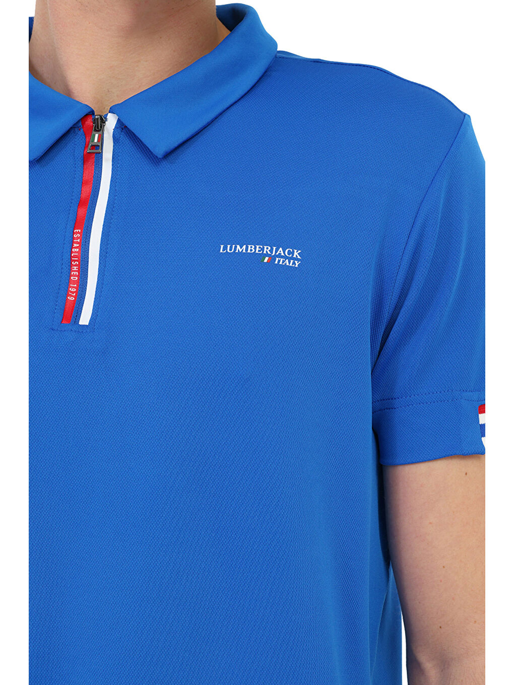 Mavi Erkek Kısa Kol T-Shirt-3