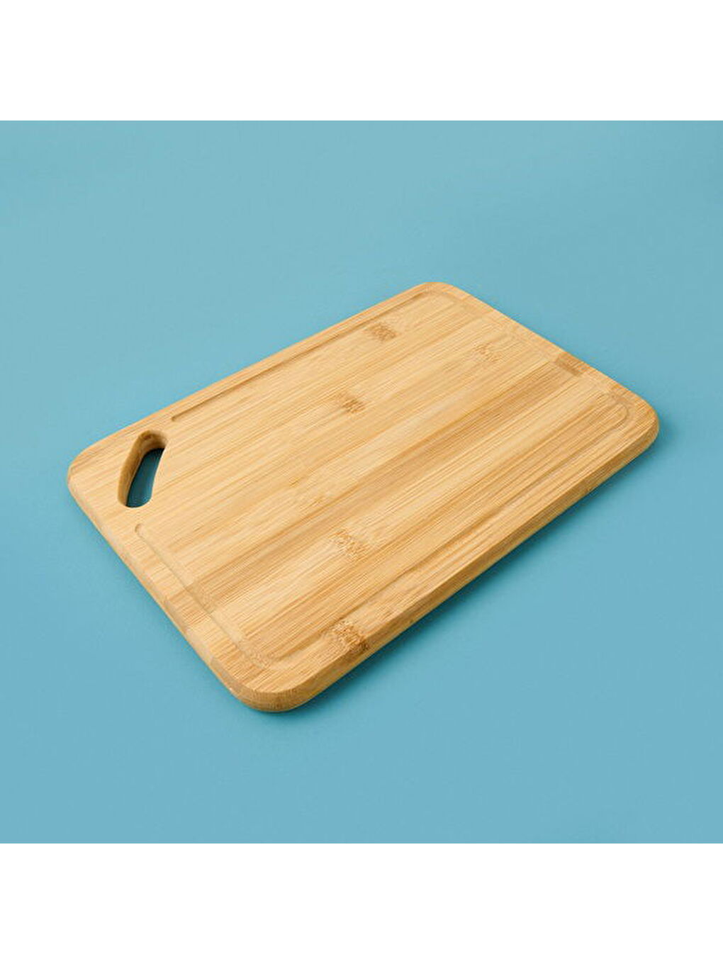 Ekru Bambu Kesme Tahtası - Krem - 22x32 cm