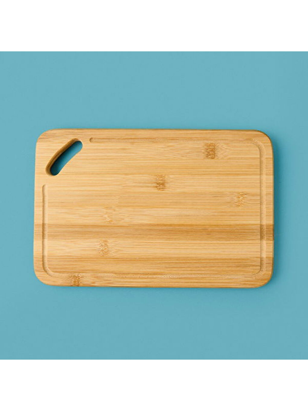 Ekru Bambu Kesme Tahtası - Krem - 22x32 cm-3