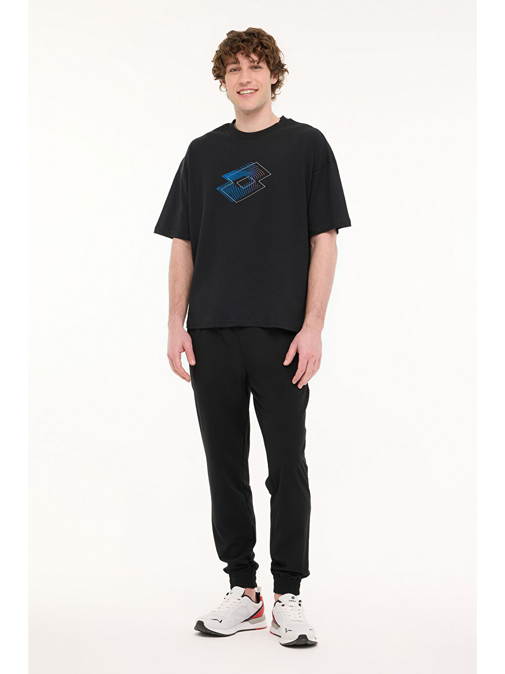 M-CROSSA TEE 5FX Siyah Erkek Kısa Kol Tişört-2