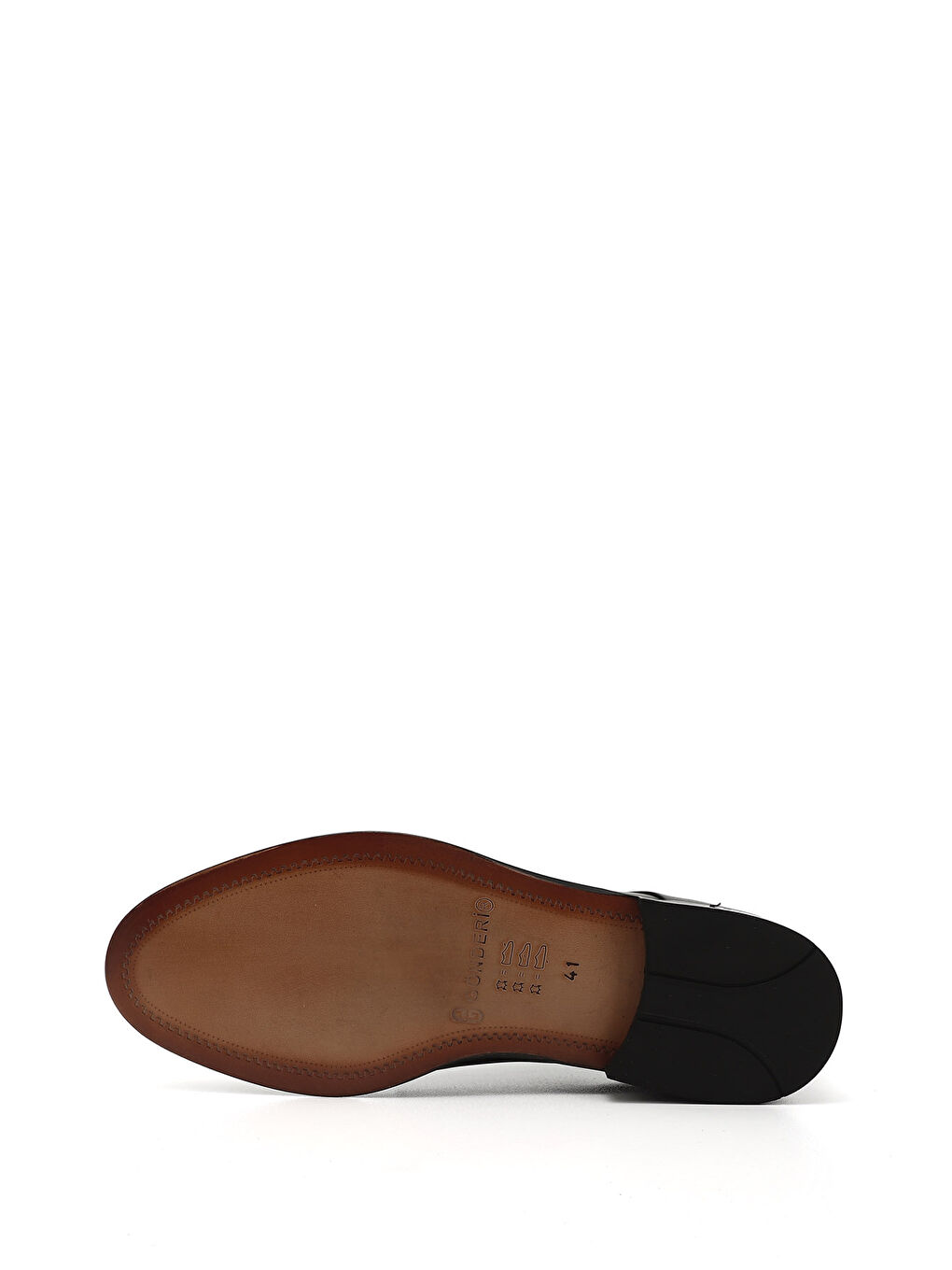 Mor Erkek ZÜMRÜT-SİYAH Bağcıklı Kösele Taban Hakiki Deri Klasik Ayakkabı-3