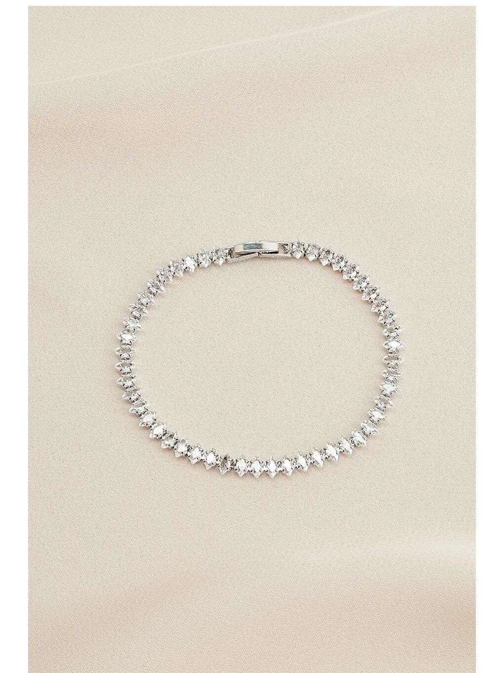 Gri Baget Mini Taşlı Suyolu Akarsu Bileklik-1