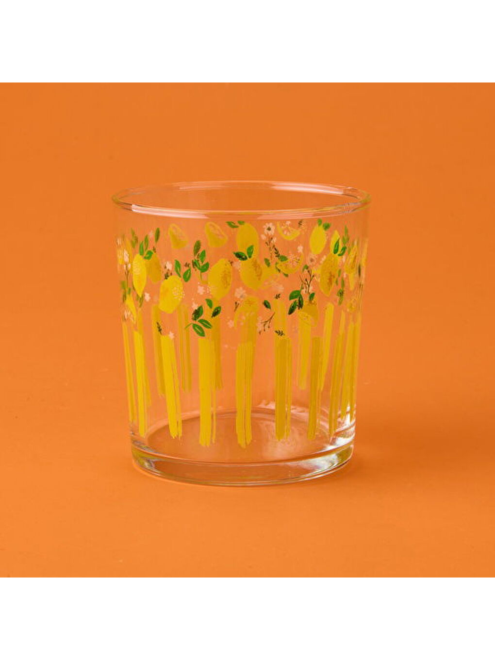 Frutta Cam Su Bardağı - Sarı - 380 ml-3