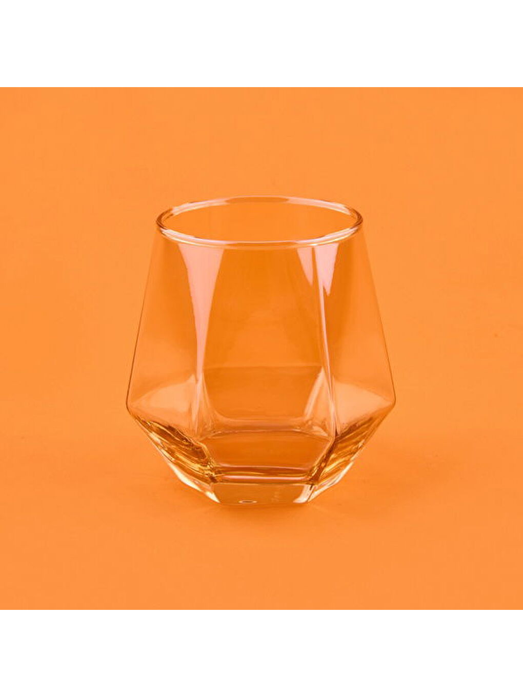 Sarı Harper 6'lı Cam Bardak - Amber - 320 ml