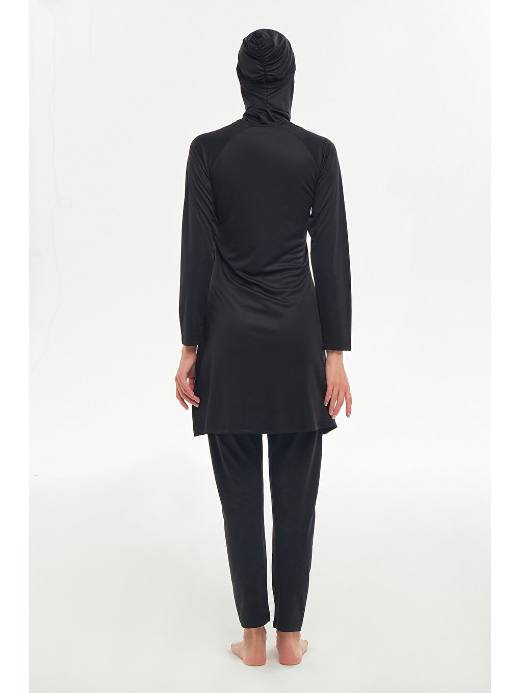 Reglan Kol Elastanlı Tam Kapalı Tesettür Mayo 3130 Siyah07-2
