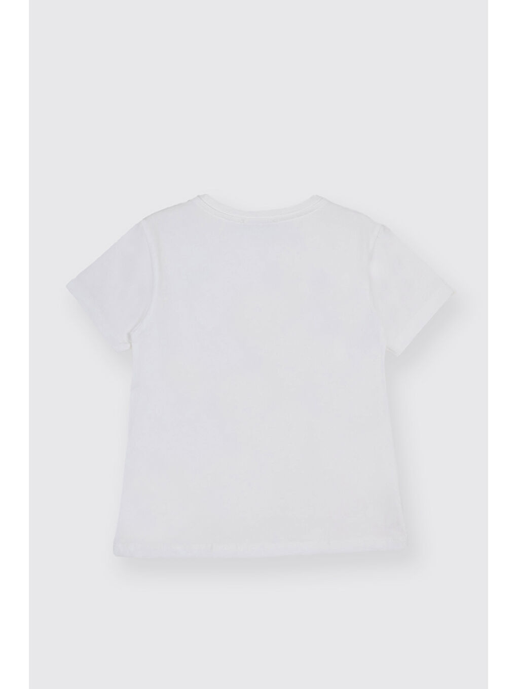 Ekru Kız Çocuk Nakışlı  T-Shirt-2