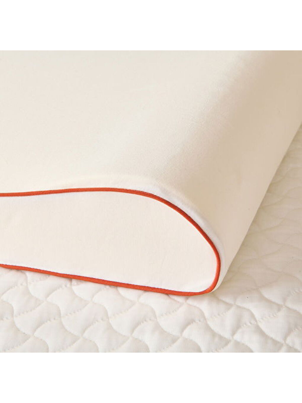 Soft Boyun Destekli Visko Yastık - Beyaz - 39x60 cm-2