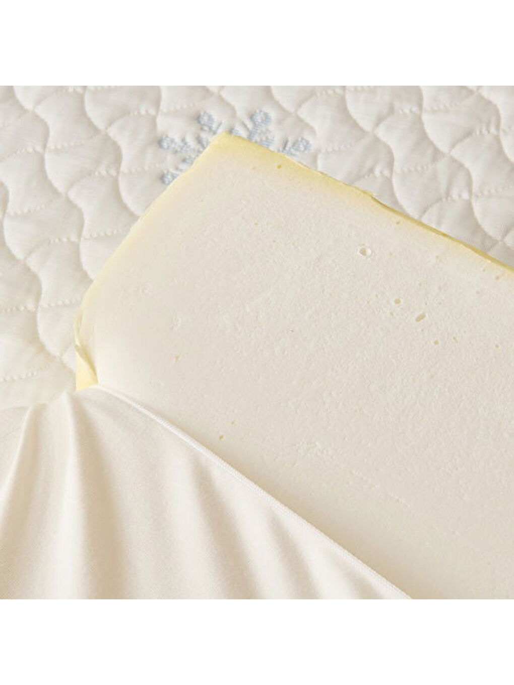 Soft Boyun Destekli Visko Yastık - Beyaz - 39x60 cm-3