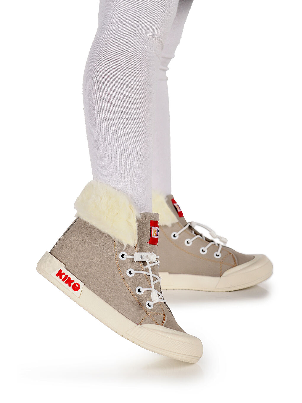 Gri Tigge Günlük Lastikli Kız Çocuk Bot Ayakkabı-2