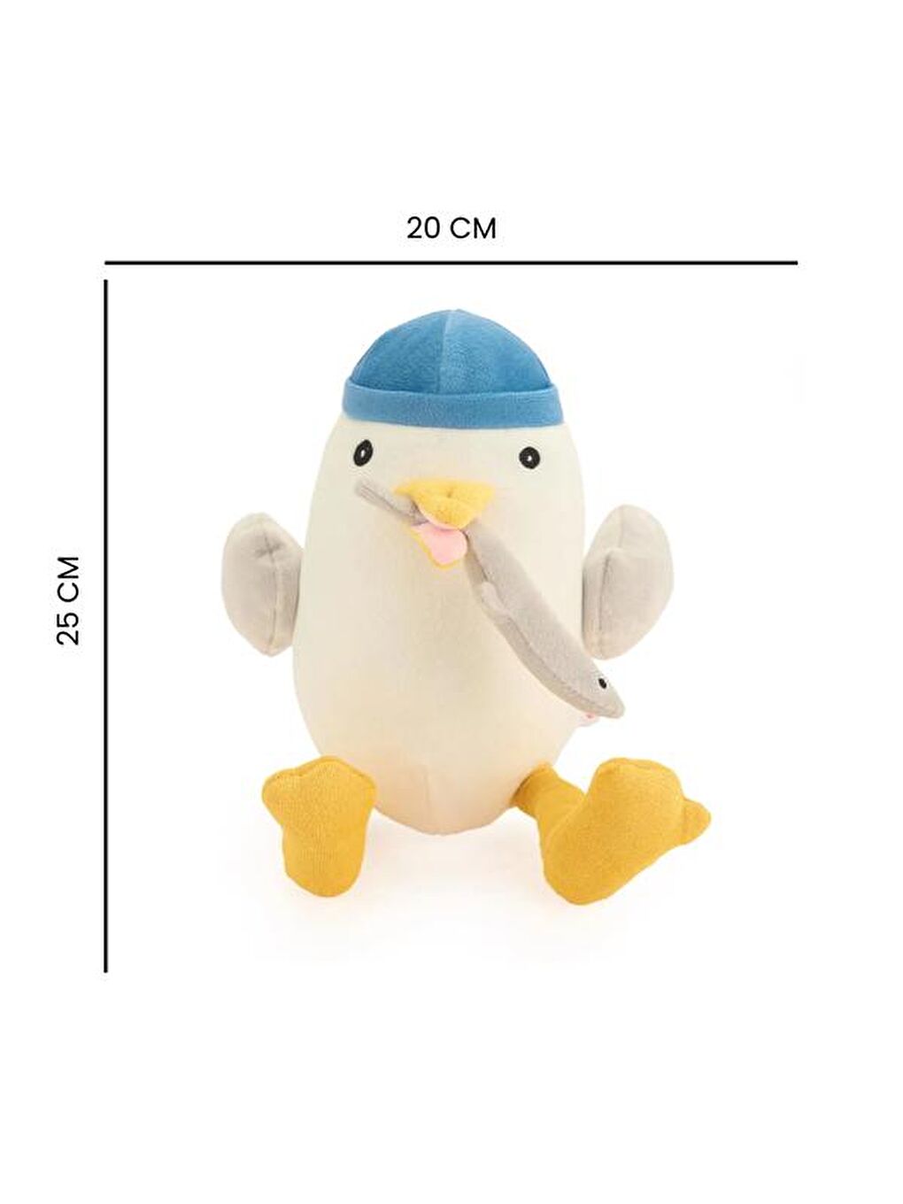 Karışık Soft Hamsikuş Figürlü Oyuncak - Renkli - 20x25 cm-3