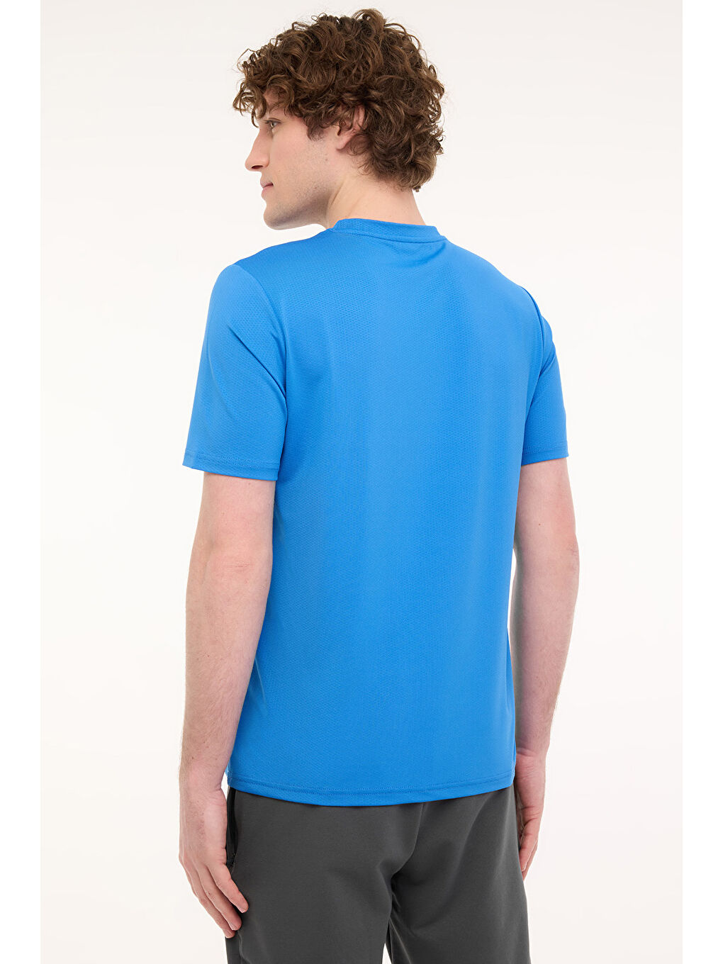 LOTTO M-MELLOW TEE 5FX Mavi Erkek Kısa Kol T-Shirt - 1