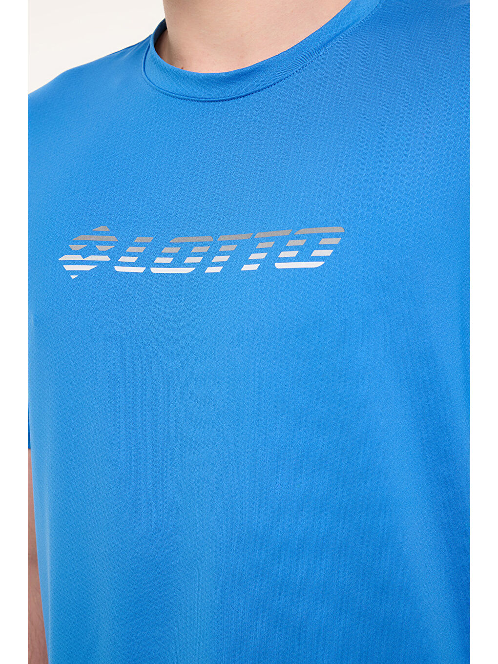 LOTTO M-MELLOW TEE 5FX Mavi Erkek Kısa Kol T-Shirt - 3