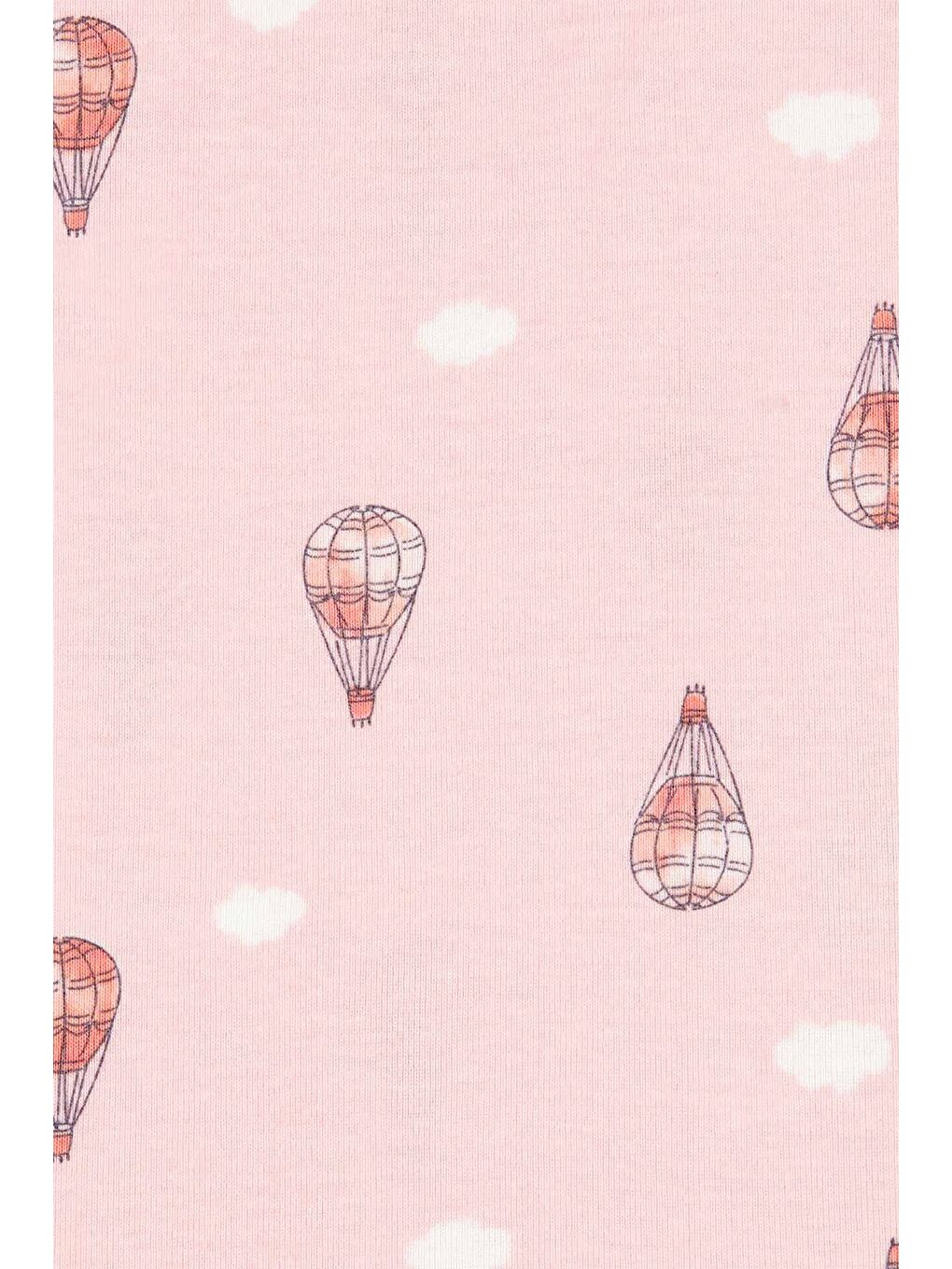 Karışık Küçük Kız Çocuk Pijama Set 4'lü Paket-3