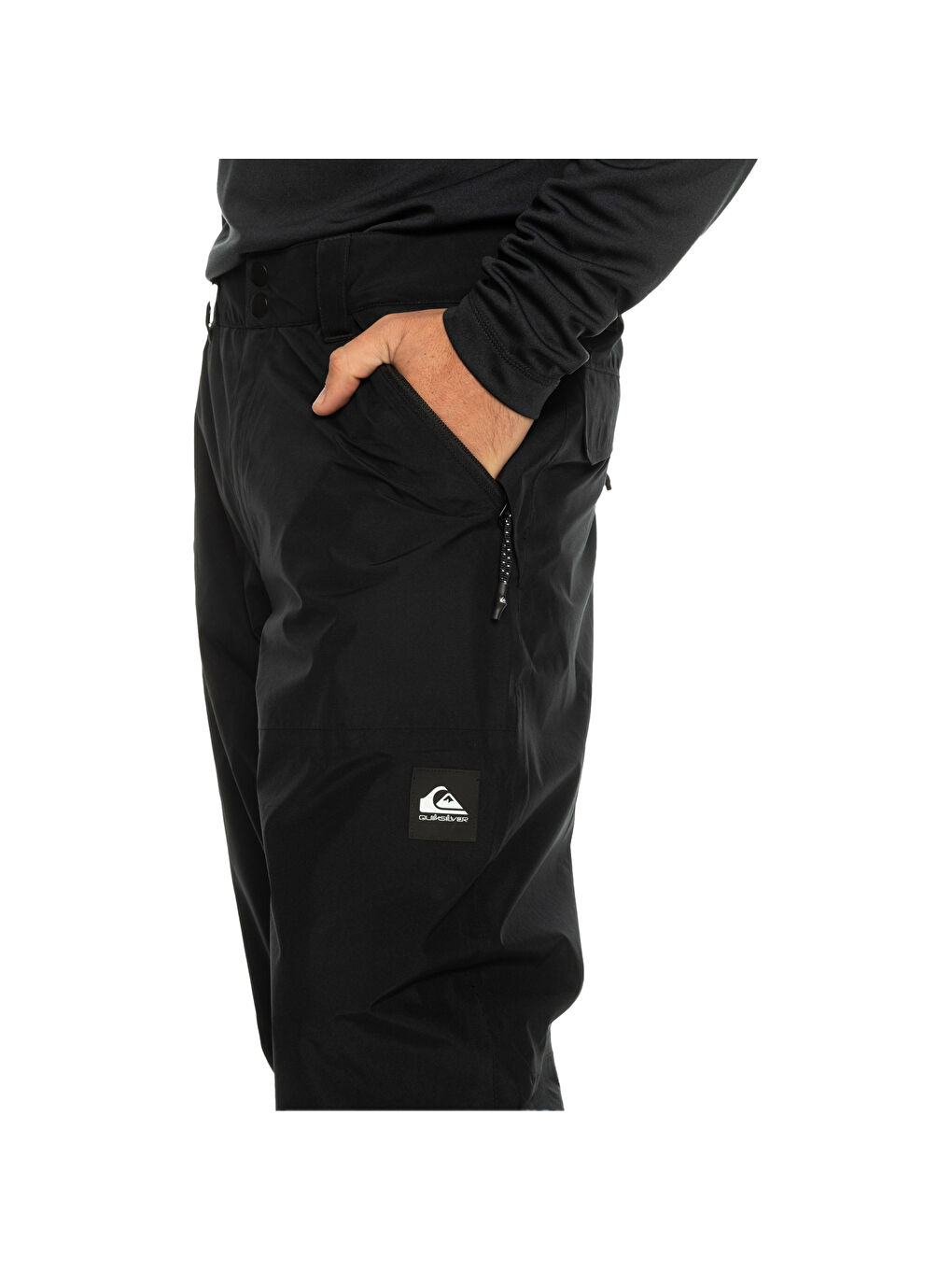 Siyah Thrift Jk Erkek Bej Snowboard Kayak Montu-4