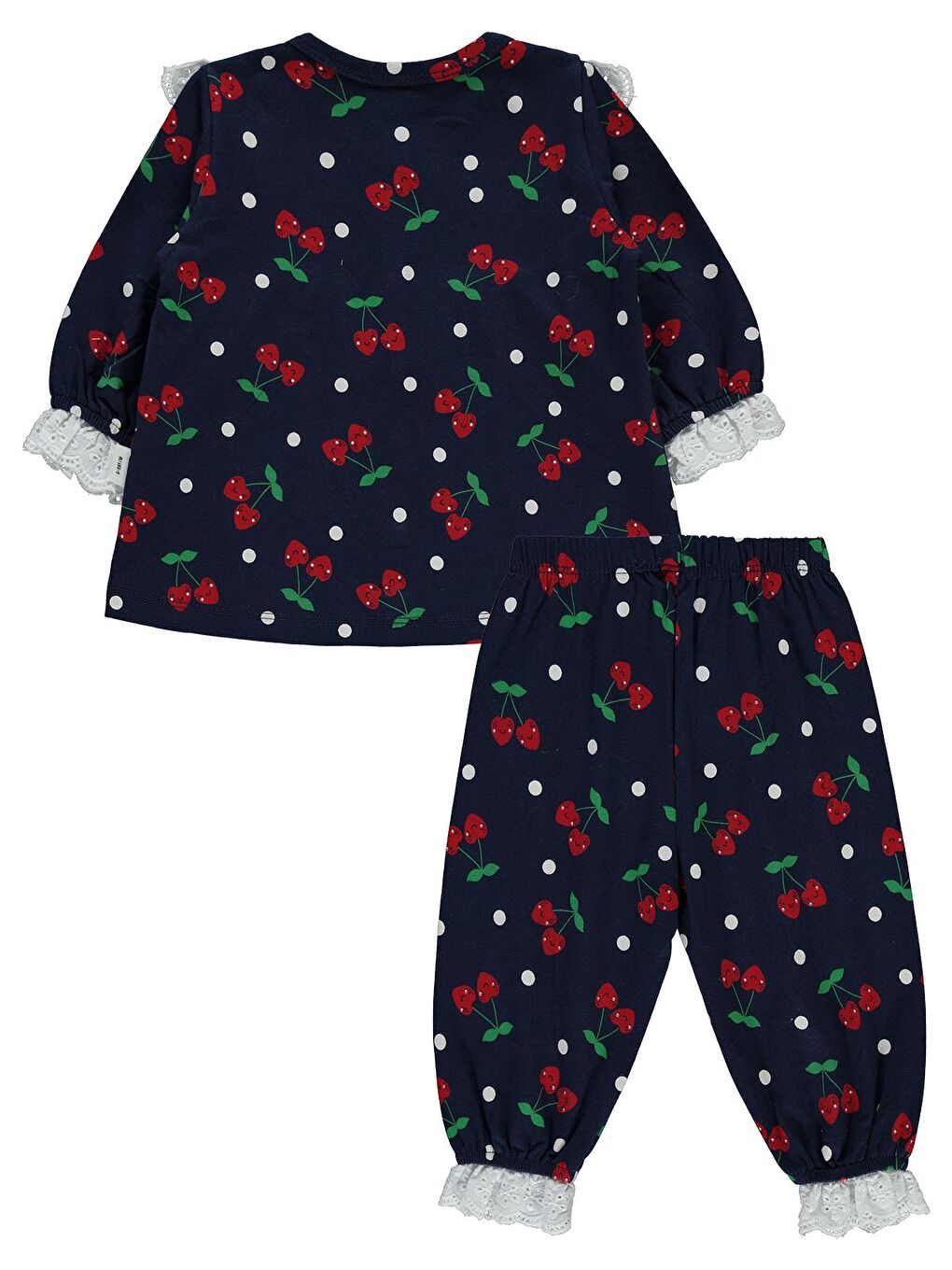 Baby Kız Bebek Pijama Takımı 6-18 Ay Lacivert-2