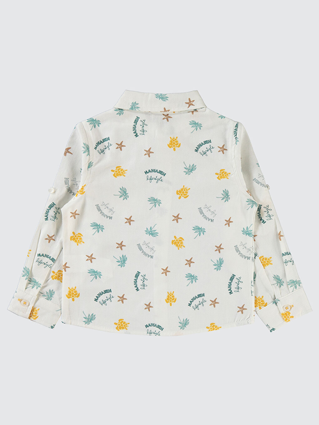 Boys Erkek Çocuk Gömlek 2-5 Yaş Yeşil-1