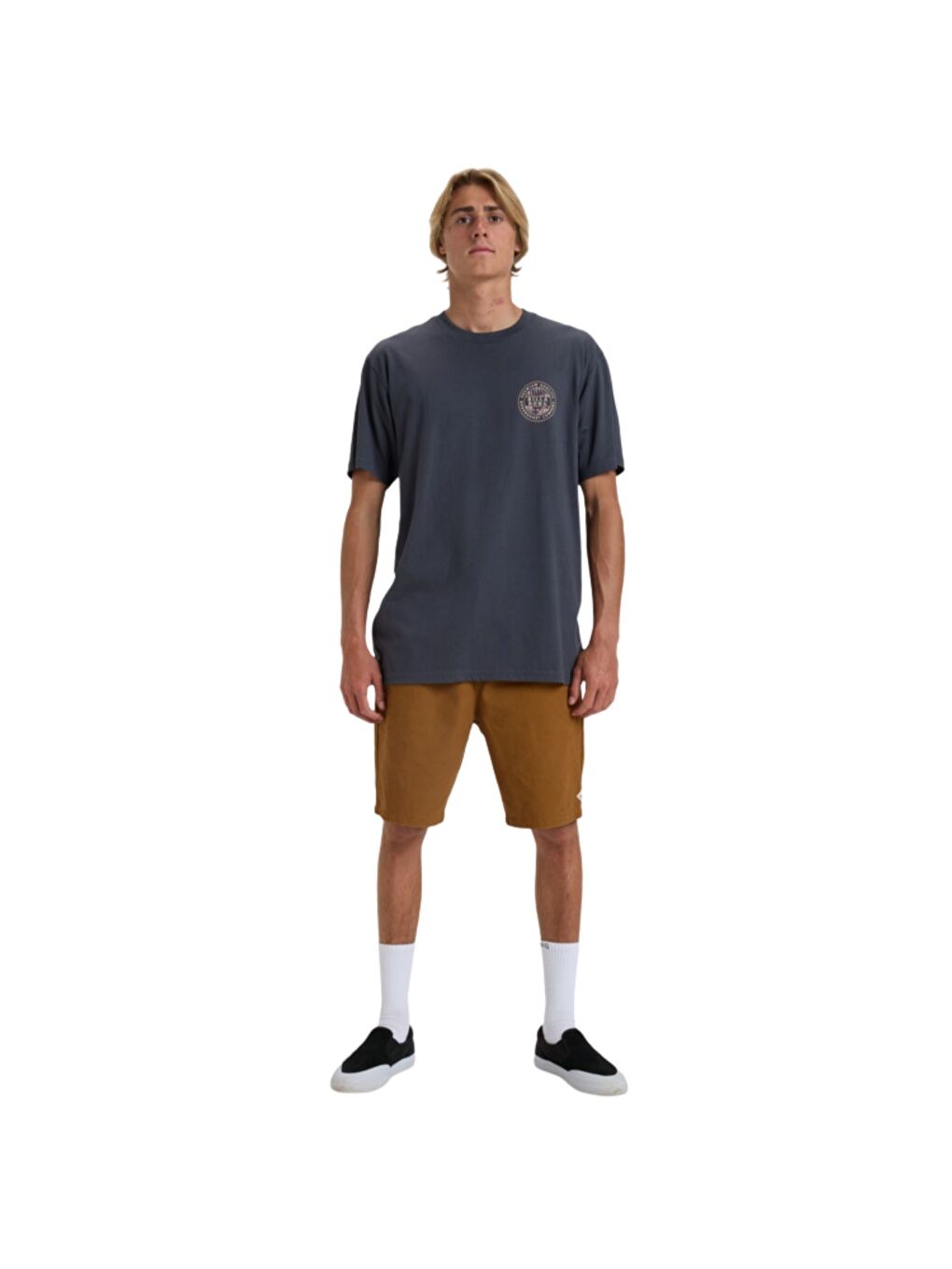 İndigo Rotor Fill Ss Erkek Tişört-1