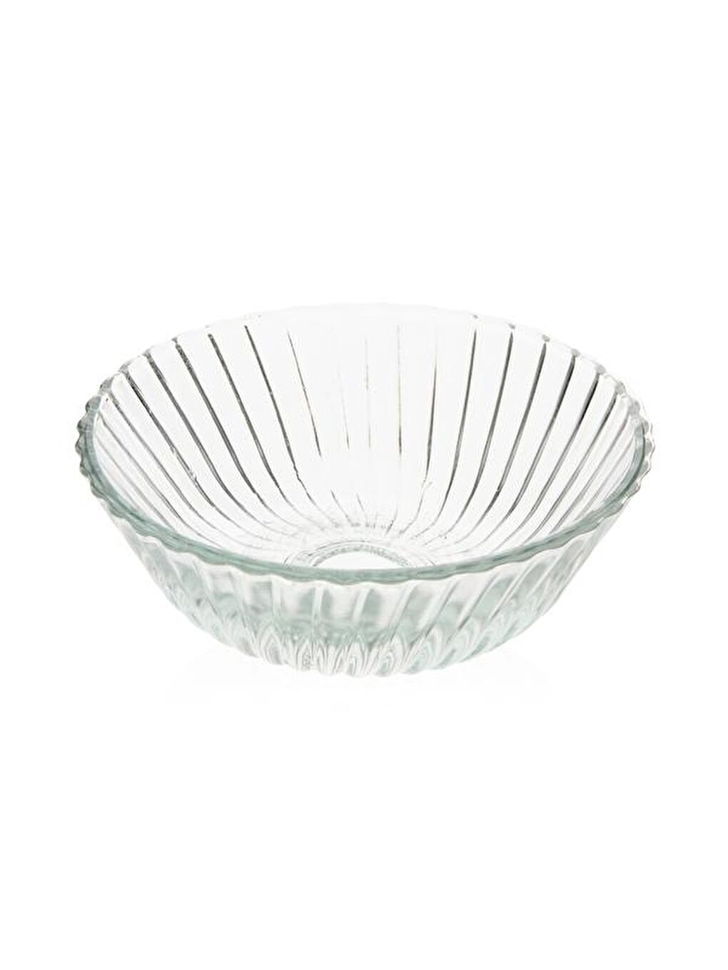 Renksiz Maya Cam Kase - Şeffaf - 11 cm-1