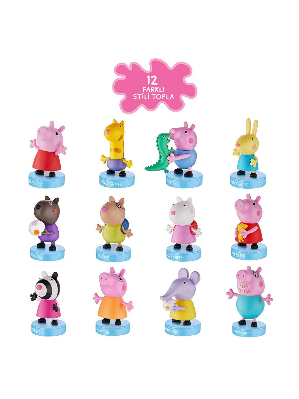 PMI Peppa Pig Stampers 2'li Figür - Model 5 - 2