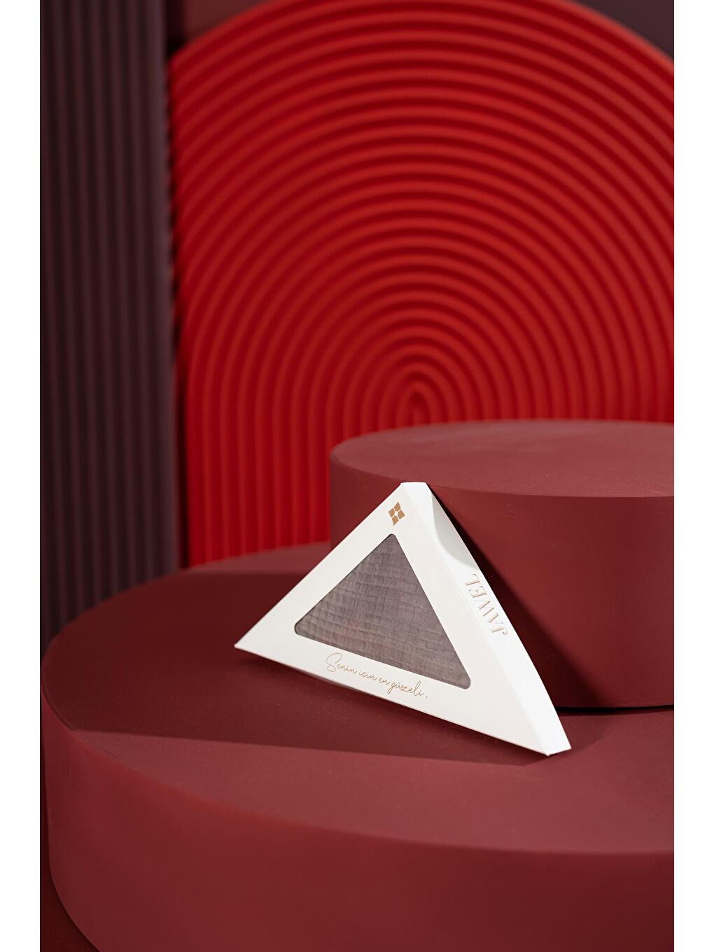 Bej Kadın Müslin Degrade Şal-2