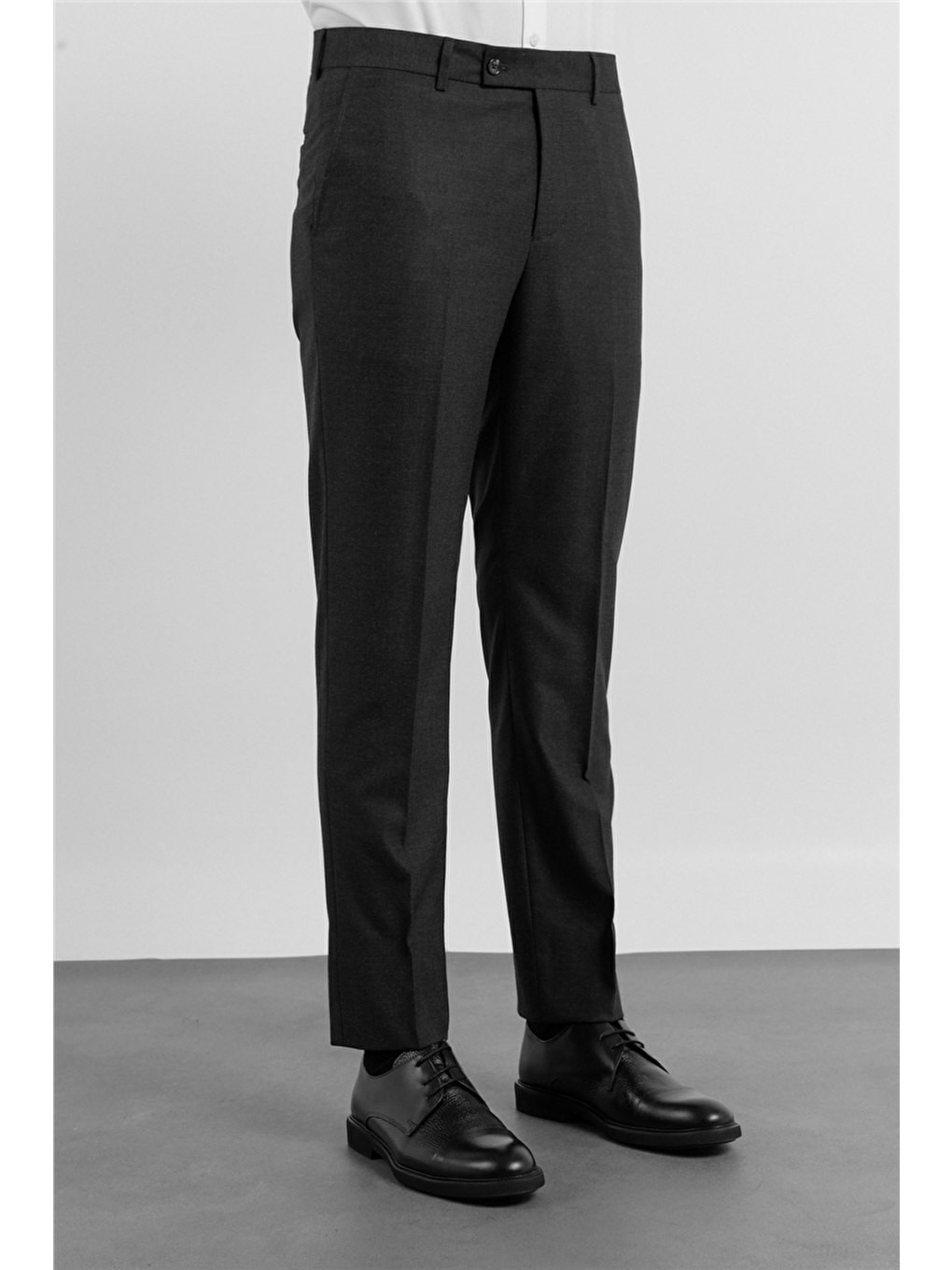 Siyah Yan Cep Comfort Fit Esnek Pantolon 1003255176