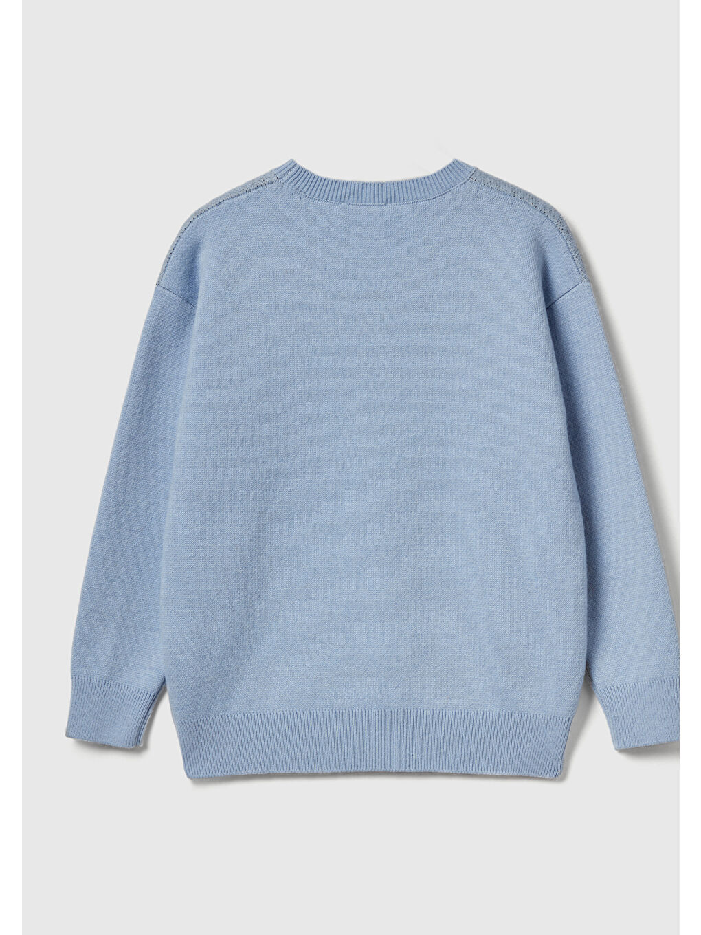 Karışık Kız Çocuk Yün Karışımlı Allover Köpek Desenli Stranger Things Triko-1