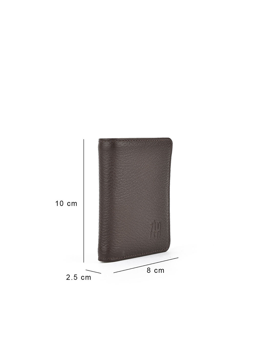 Kahverengi Erkek Hakiki Deri Cüzdan 1519841ZD05 Kahve-1