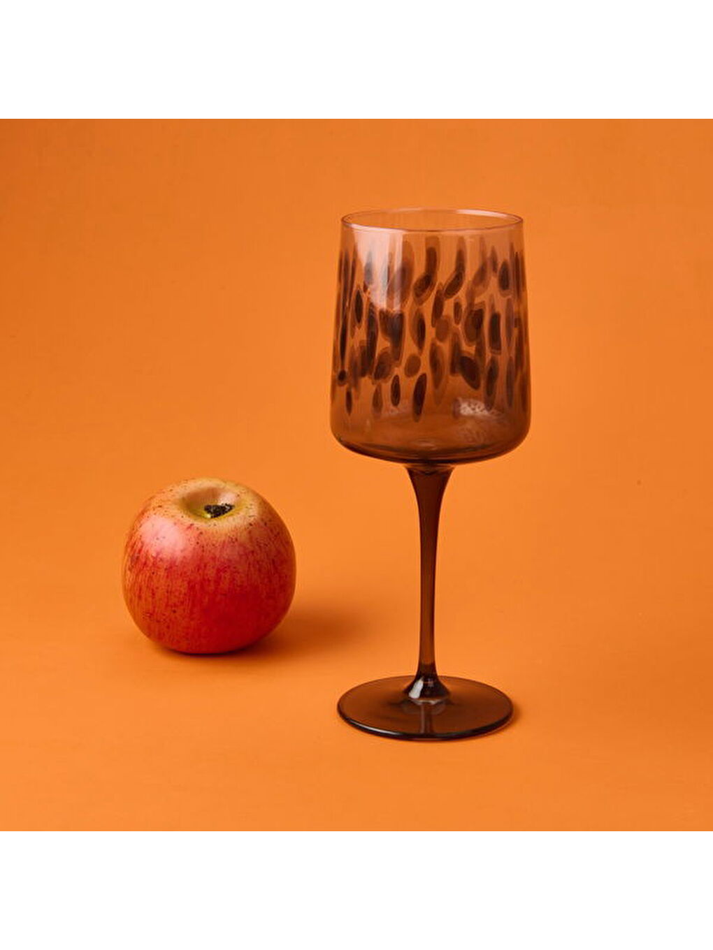 Karışık Calista 4'lü Ayaklı Bardak Seti - Siyah - 320 ml-2