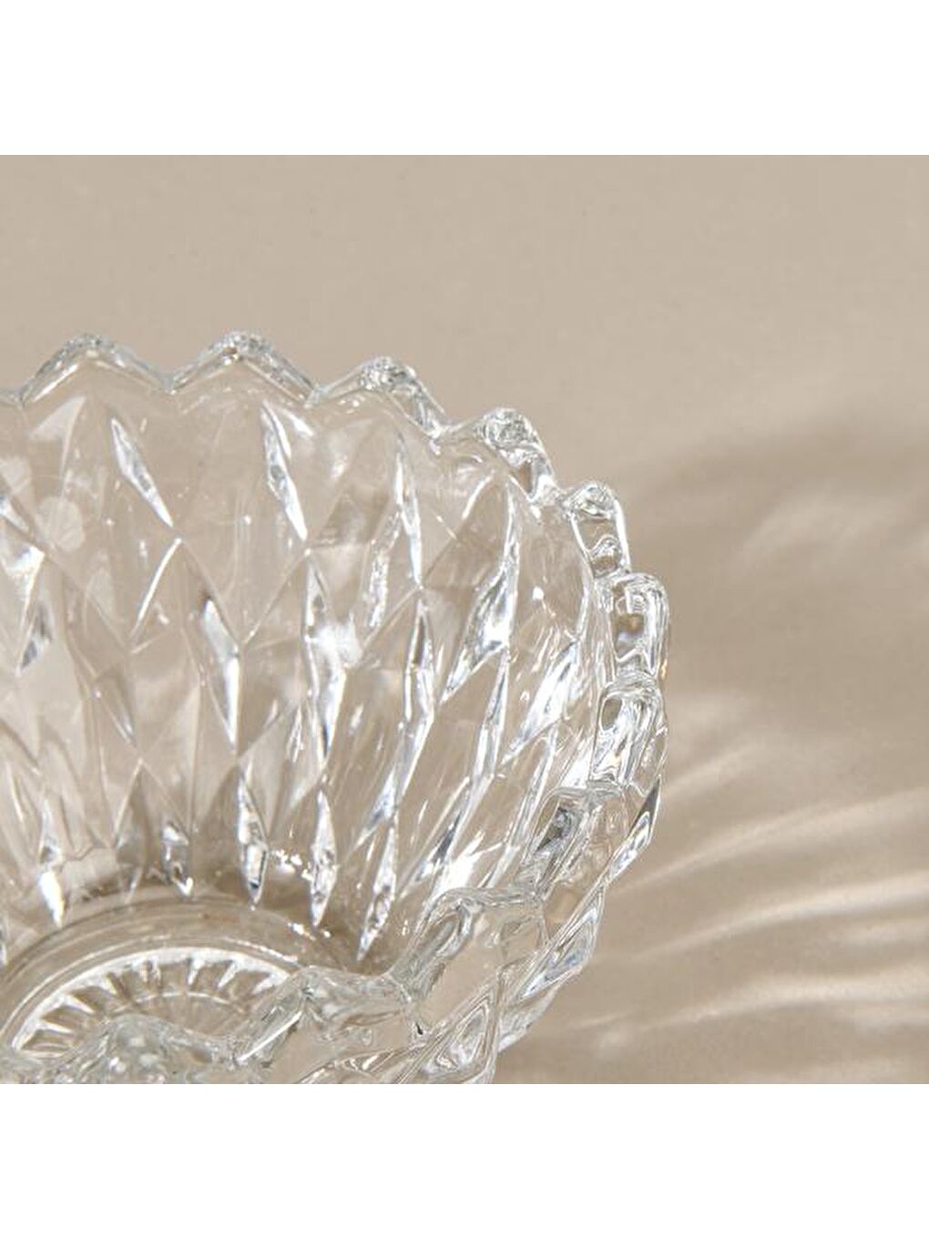 Renksiz Galaxy 6'lı Kase Seti - Şeffaf - 14 cm-1