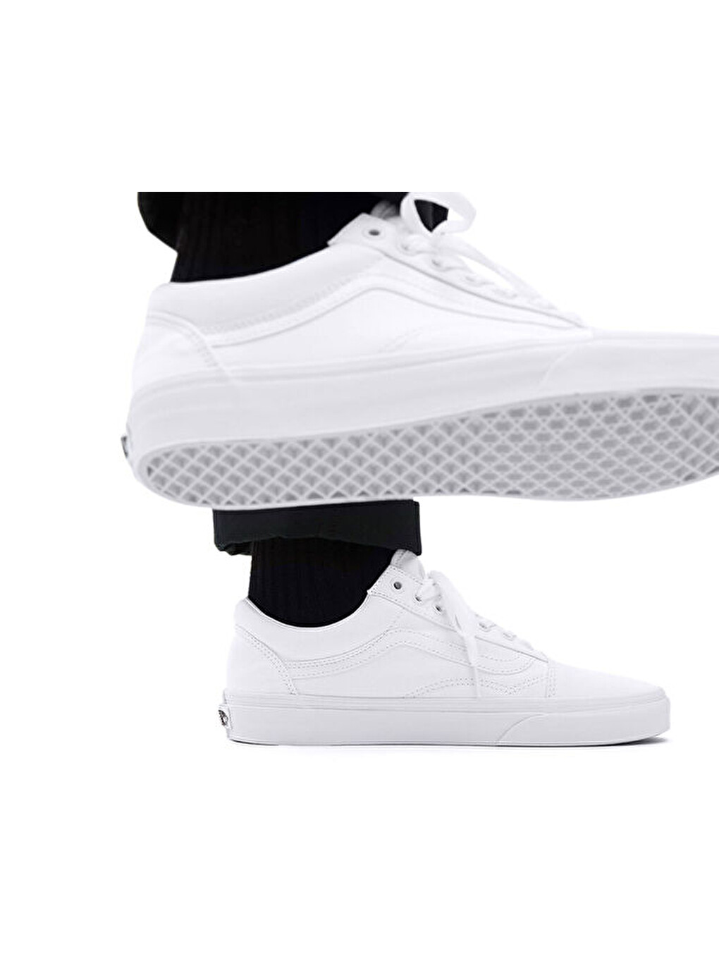 Unisex Günlük Ayakkabı Vn000d3hw001 Beyaz Old Skool-5