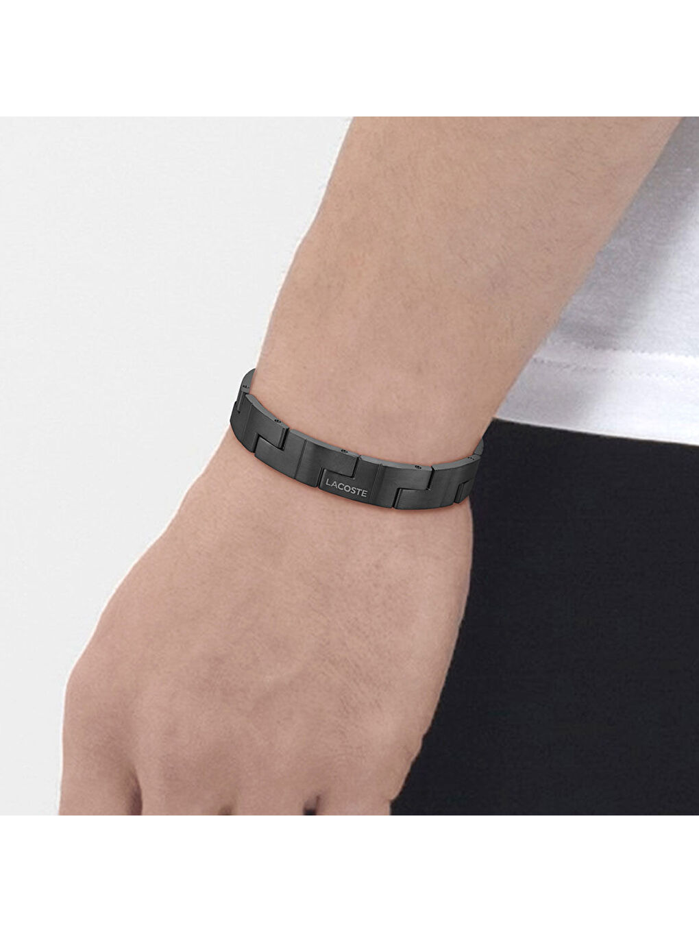 Siyah LACJ2040222 Erkek Bileklik-1