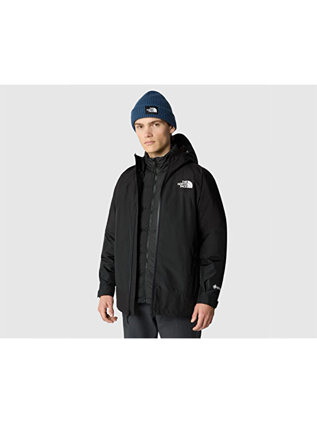 M Mountain Light Triclimate Gtx Jacket Erkek Outdoor Montu Nf0a84fcjk31 Siyah-2