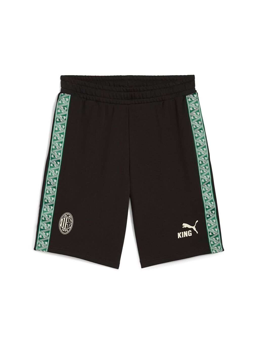 Siyah AC MILAN KING Erkek Eşofman Altı