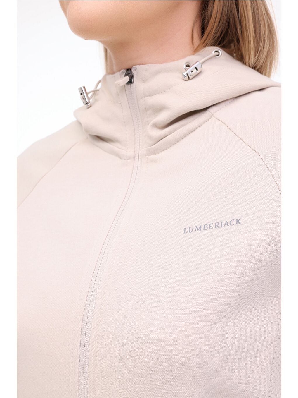 WL MILA 18CT321 5FX Bej Kadın Eşofman Üstü-3