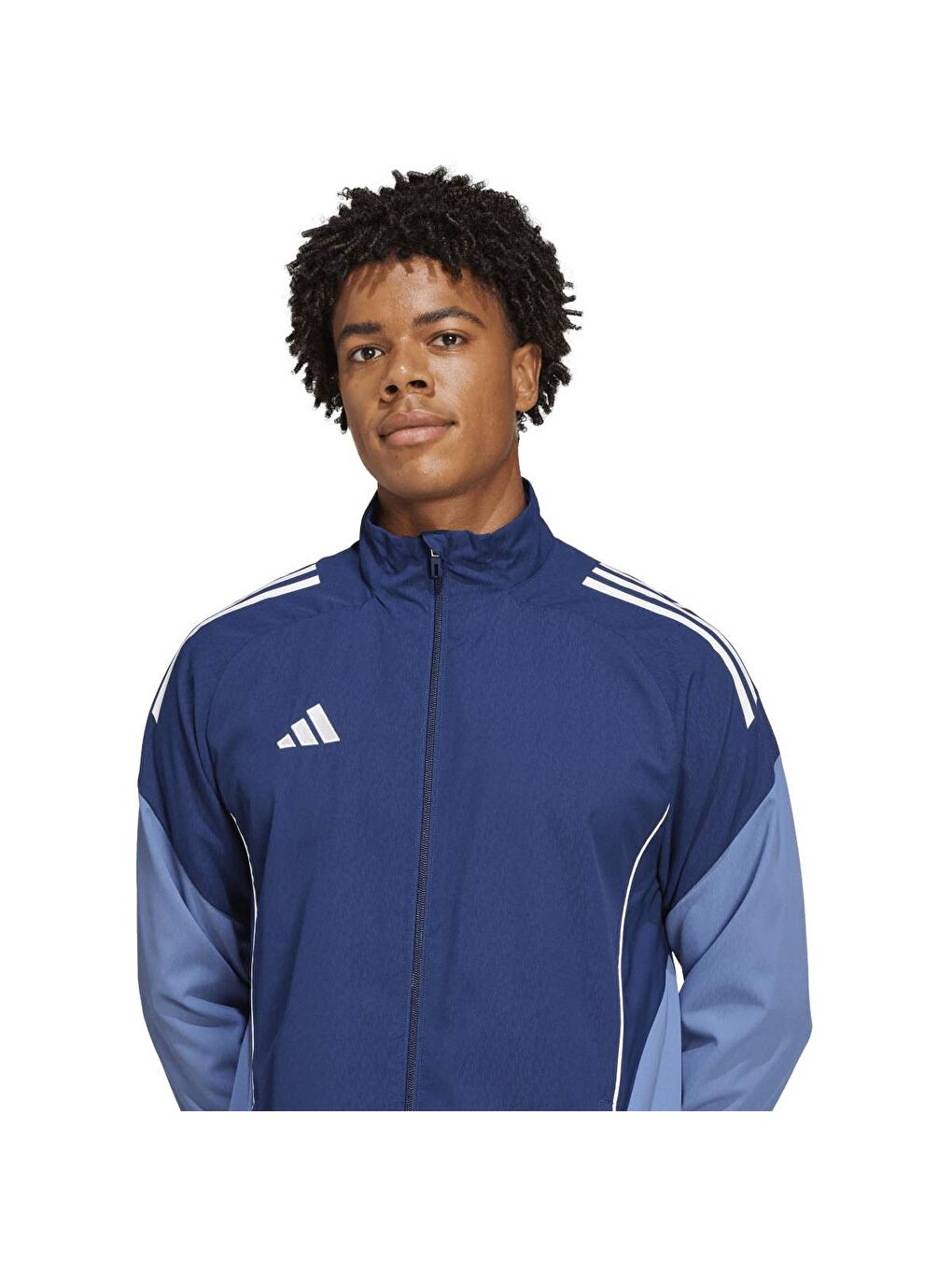 Tiro25C Pre Jkt Erkek Lacivert Dik Yaka Ceket-2