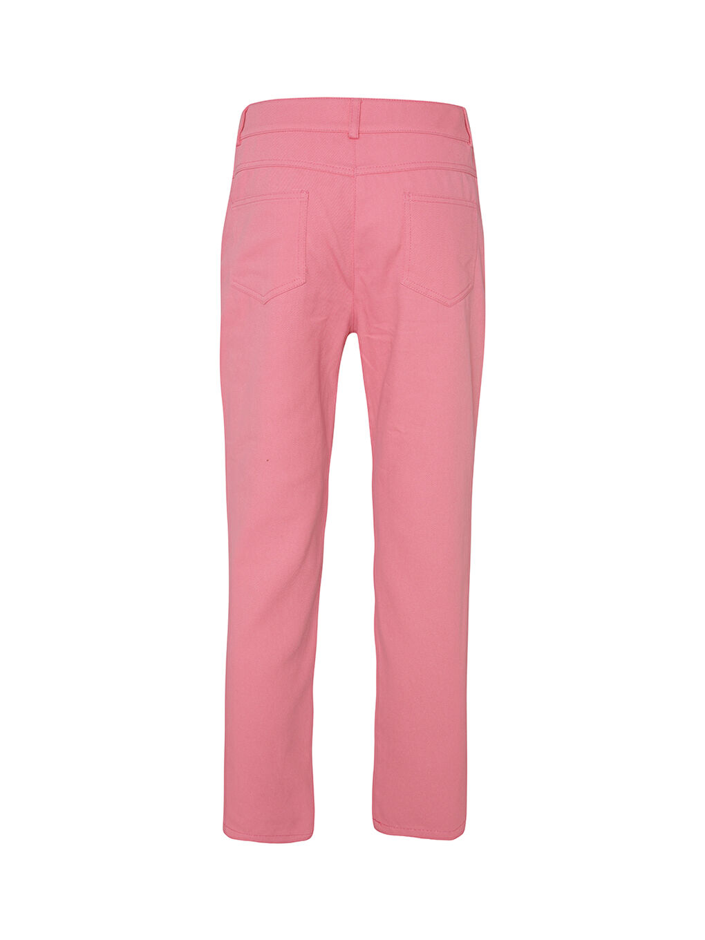 Pembe Pudra Beş Cep Pantolon-2