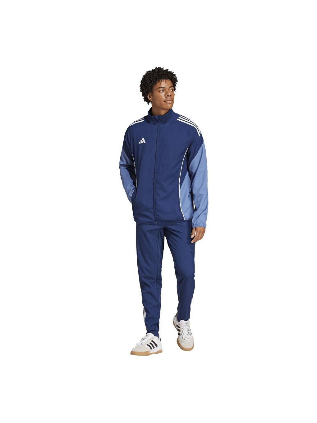 Tiro25C Pre Jkt Erkek Lacivert Dik Yaka Ceket-4