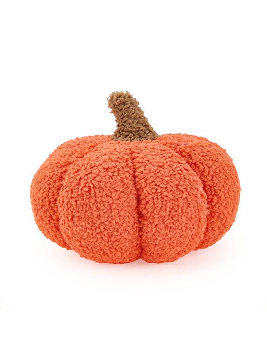 Soft Kabak Figürlü Yastık - Turuncu - 25x12 cm