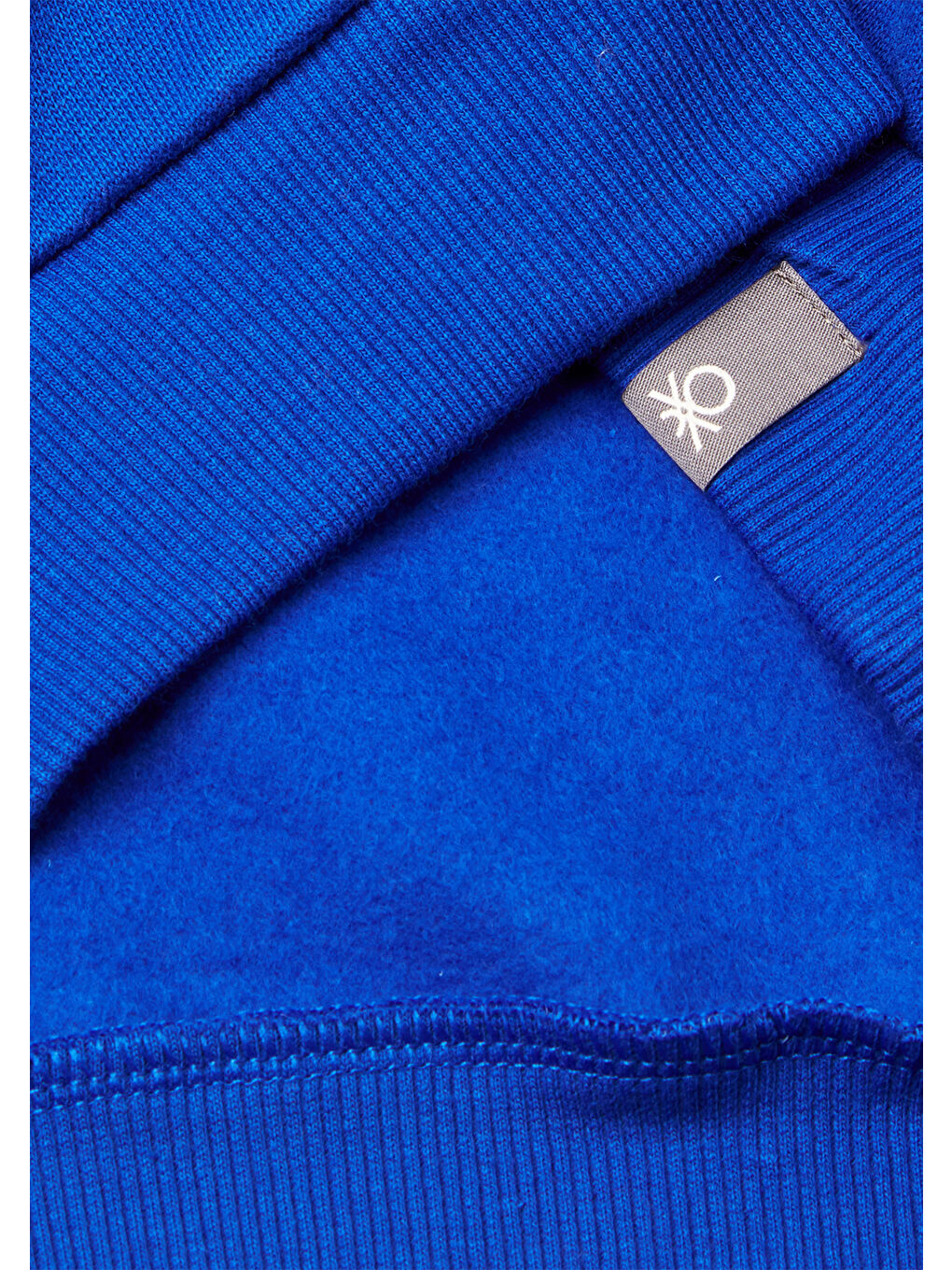 Erkek Çocuk Saks Mavisi Spiderman Baskılı Logo Etiketli Kabartmalı  Nervürlü Sweatshirt-2